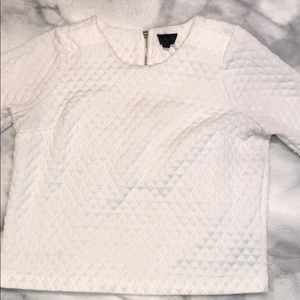 Topshop white top